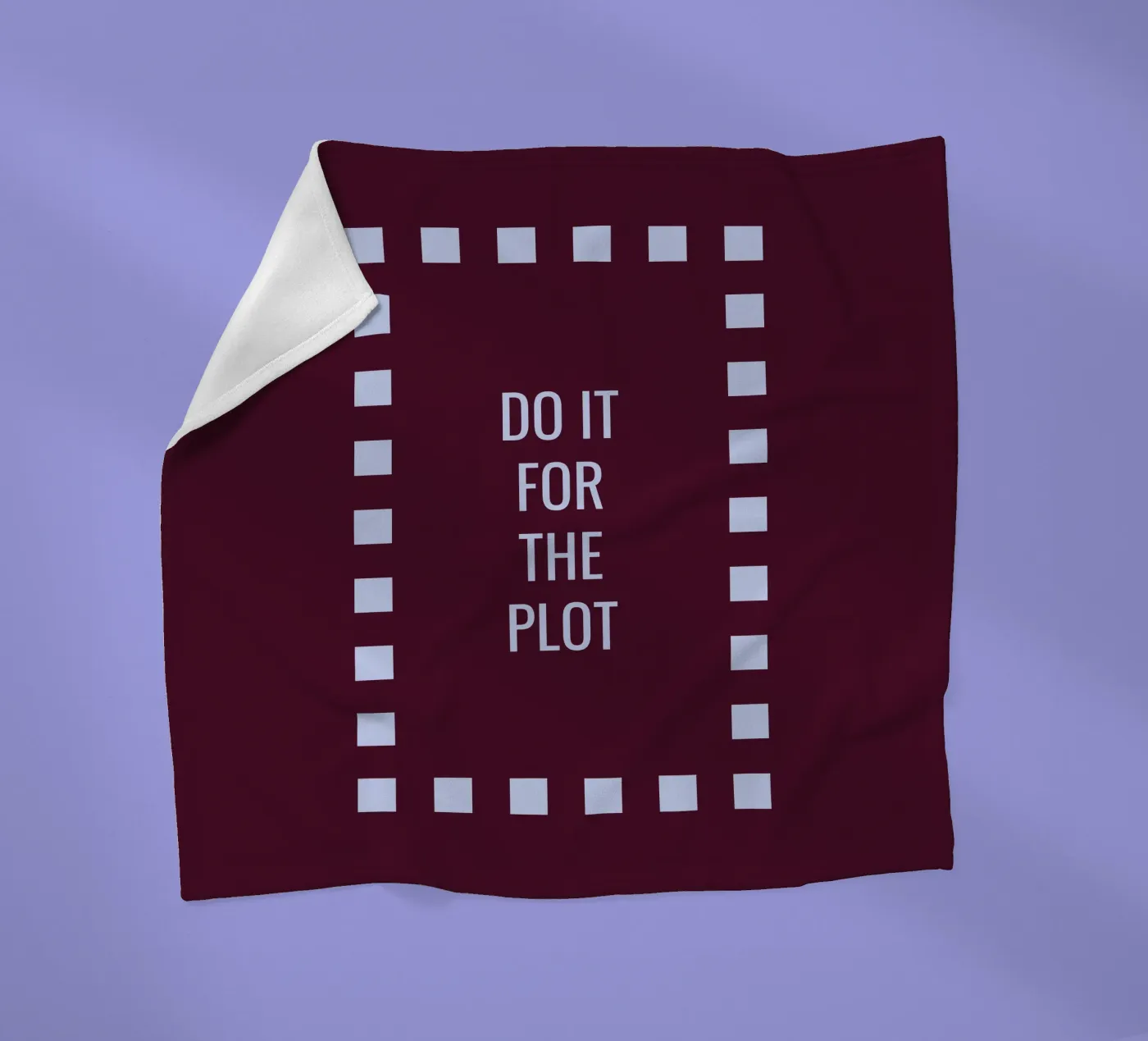 Do it for the plot Fleecedecke von Personalizable Designs
