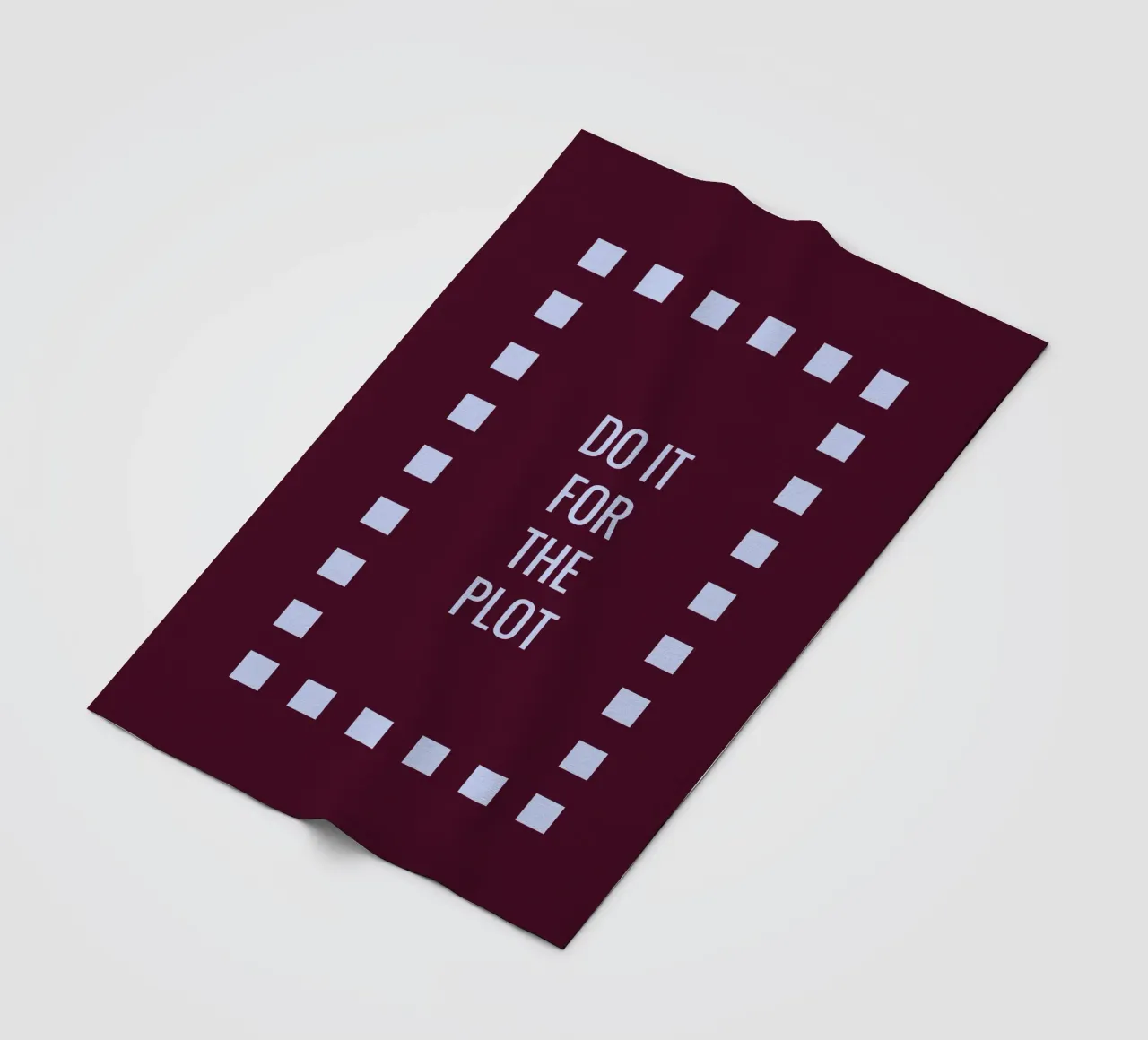 Do it for the plot Fleecedecke von Personalizable Designs