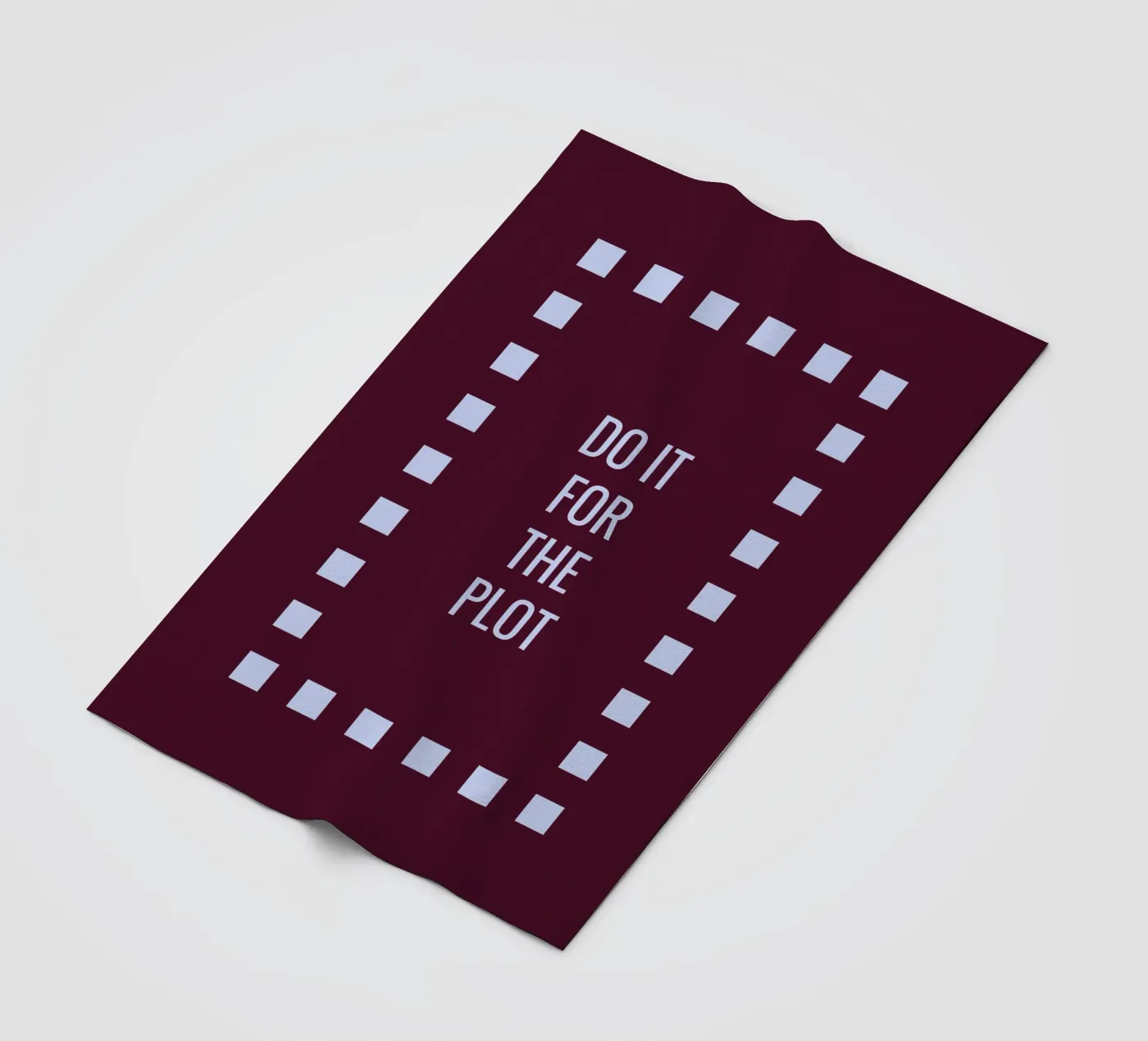 Do it for the plot Fleecedecke von Personalizable Designs