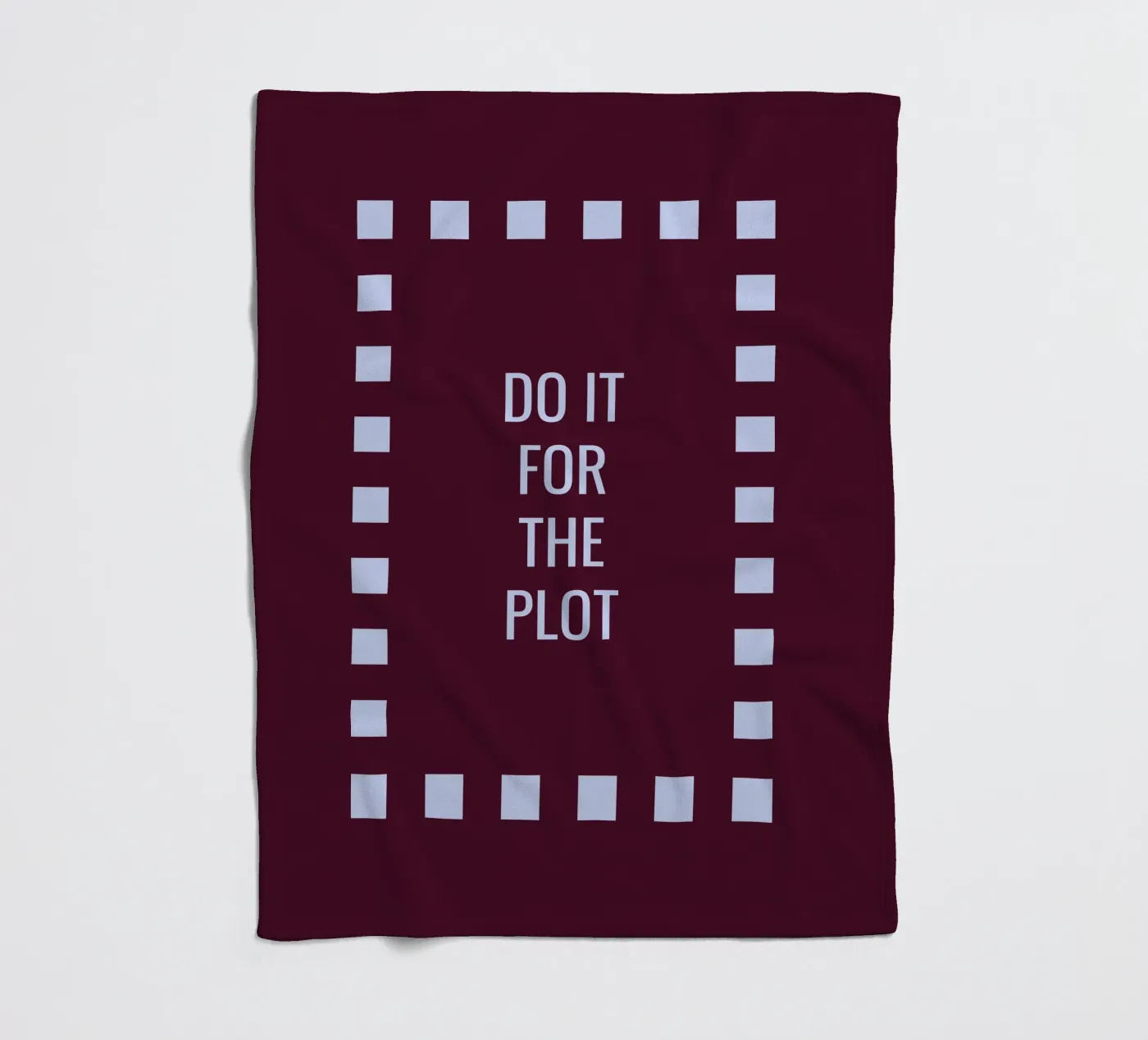 Do it for the plot Fleecedecke von Personalizable Designs