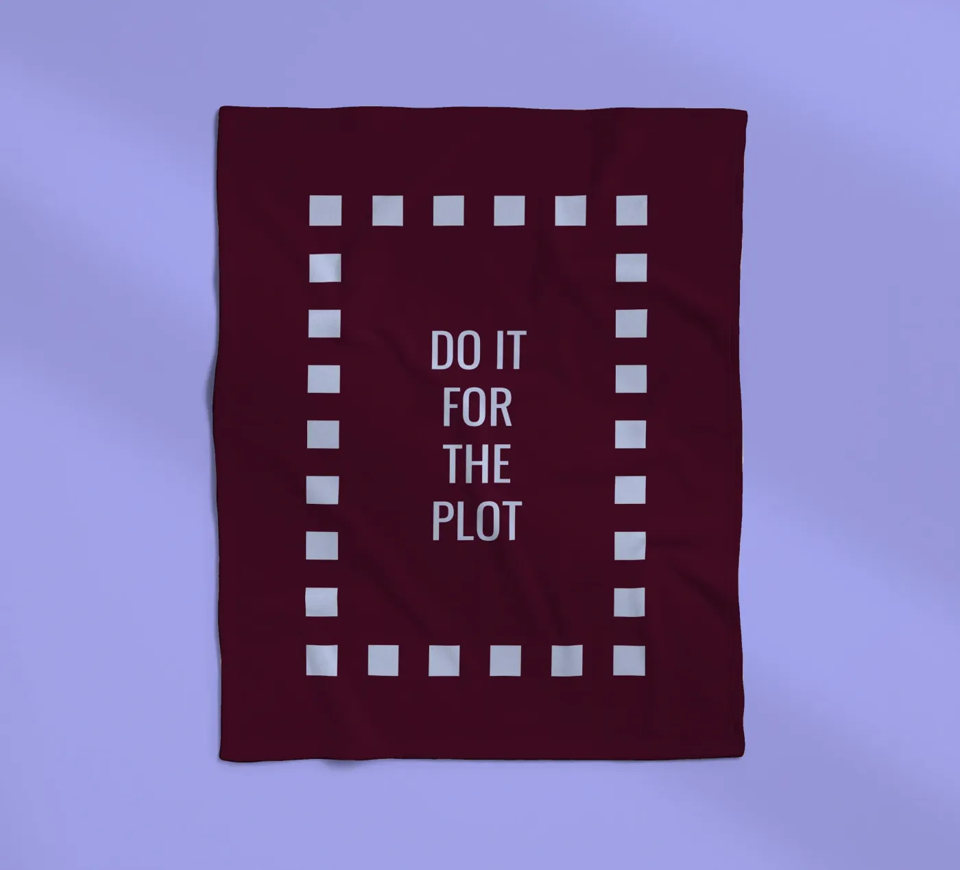 Do it for the plot Fleecedecke von Personalizable Designs