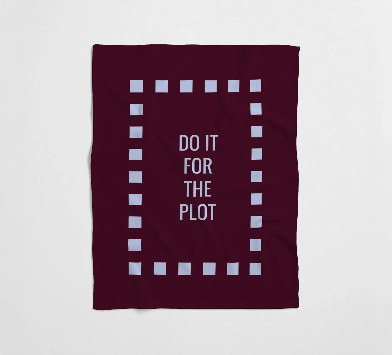 Do it for the plot Fleecedecke von Personalizable Designs