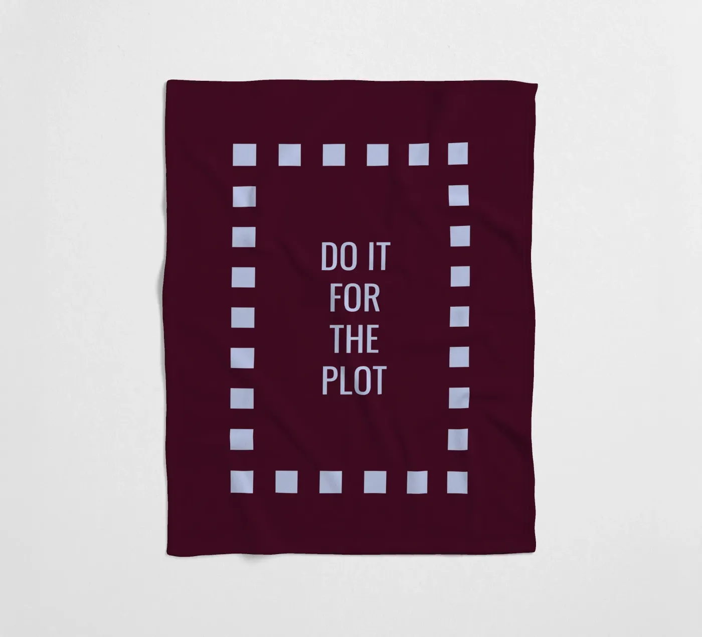 Do it for the plot Fleecedecke von Personalizable Designs