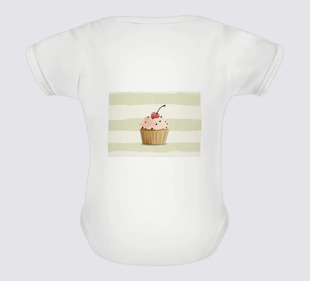 Cupcake body bébé de Little Art Lab