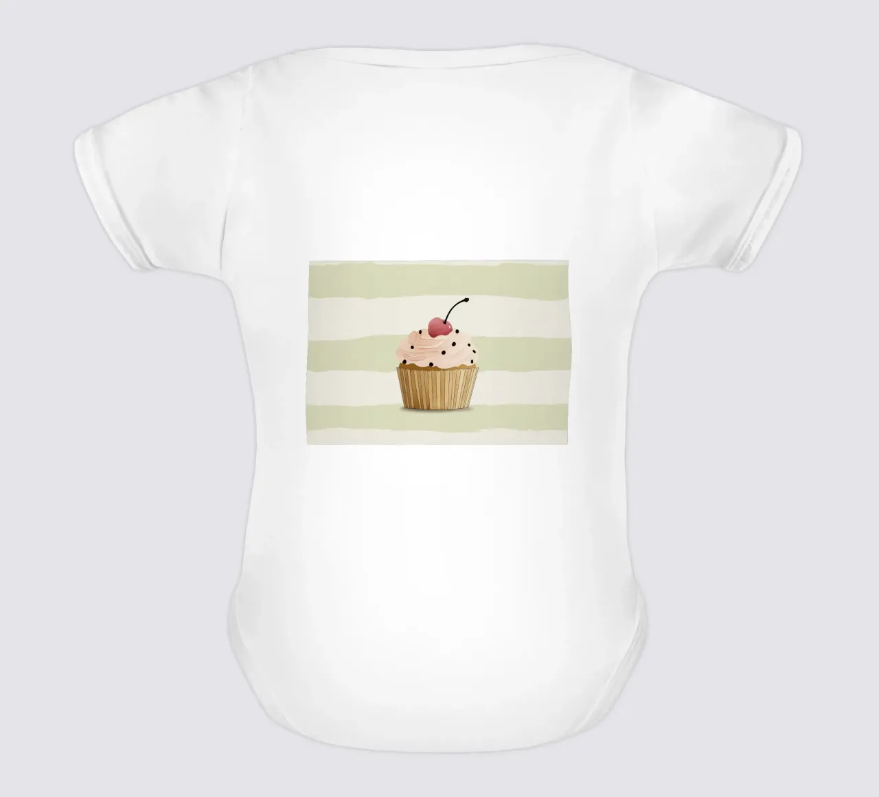 Cupcake body bébé de Little Art Lab