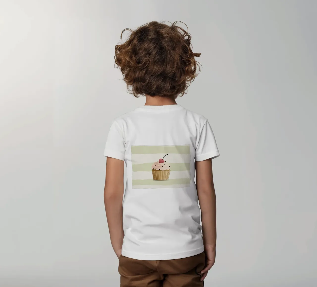 Cupcake t-shirt bambini da Little Art Lab