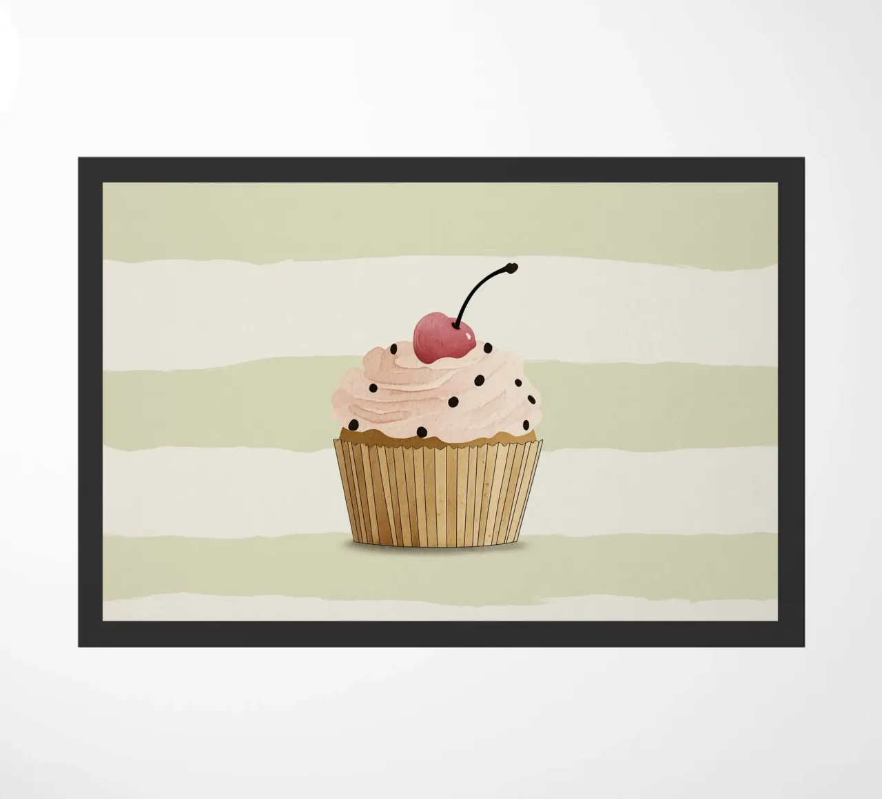 Cupcake deurmat van Little Art Lab