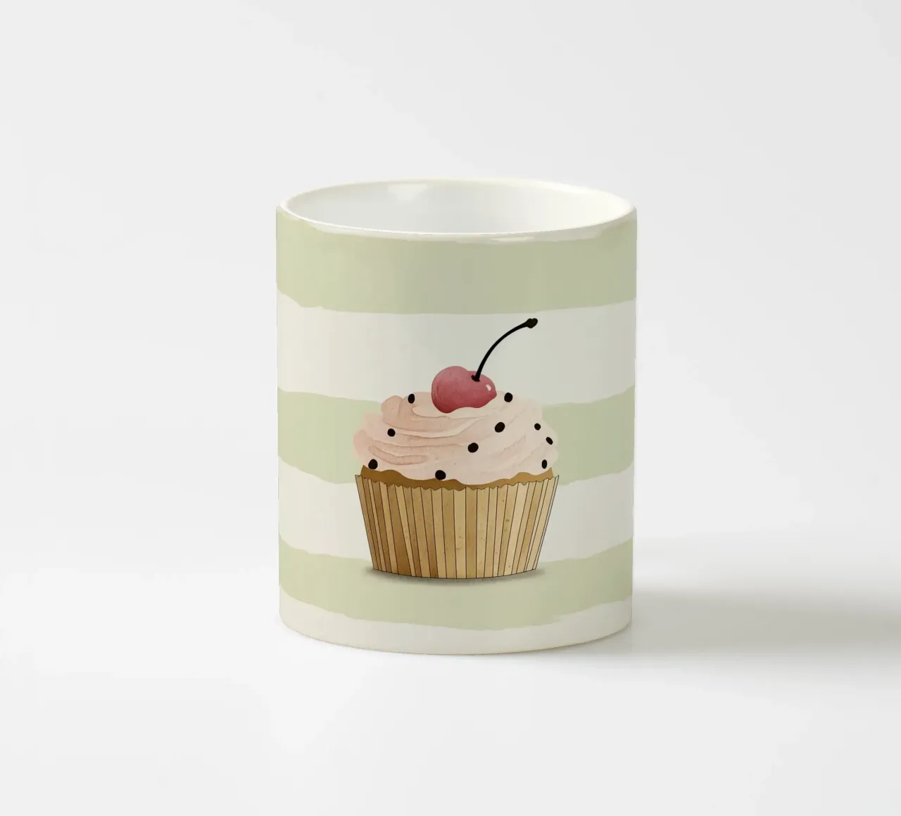 Cupcake ceramic mug by Little Art Lab