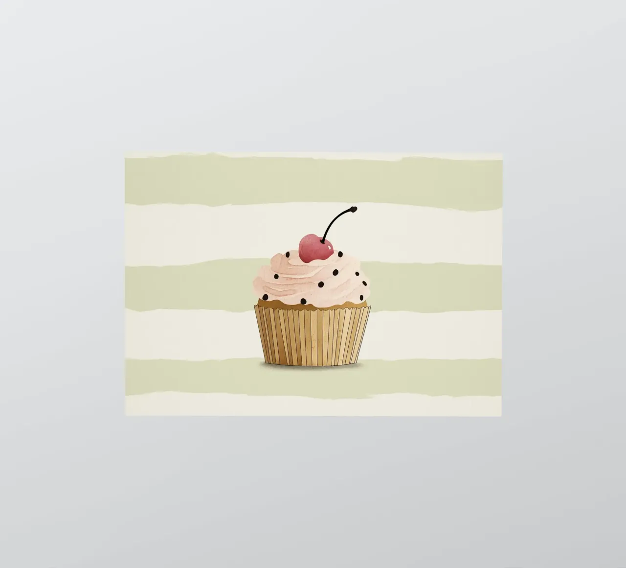 Cupcake sticker by Little Art Lab