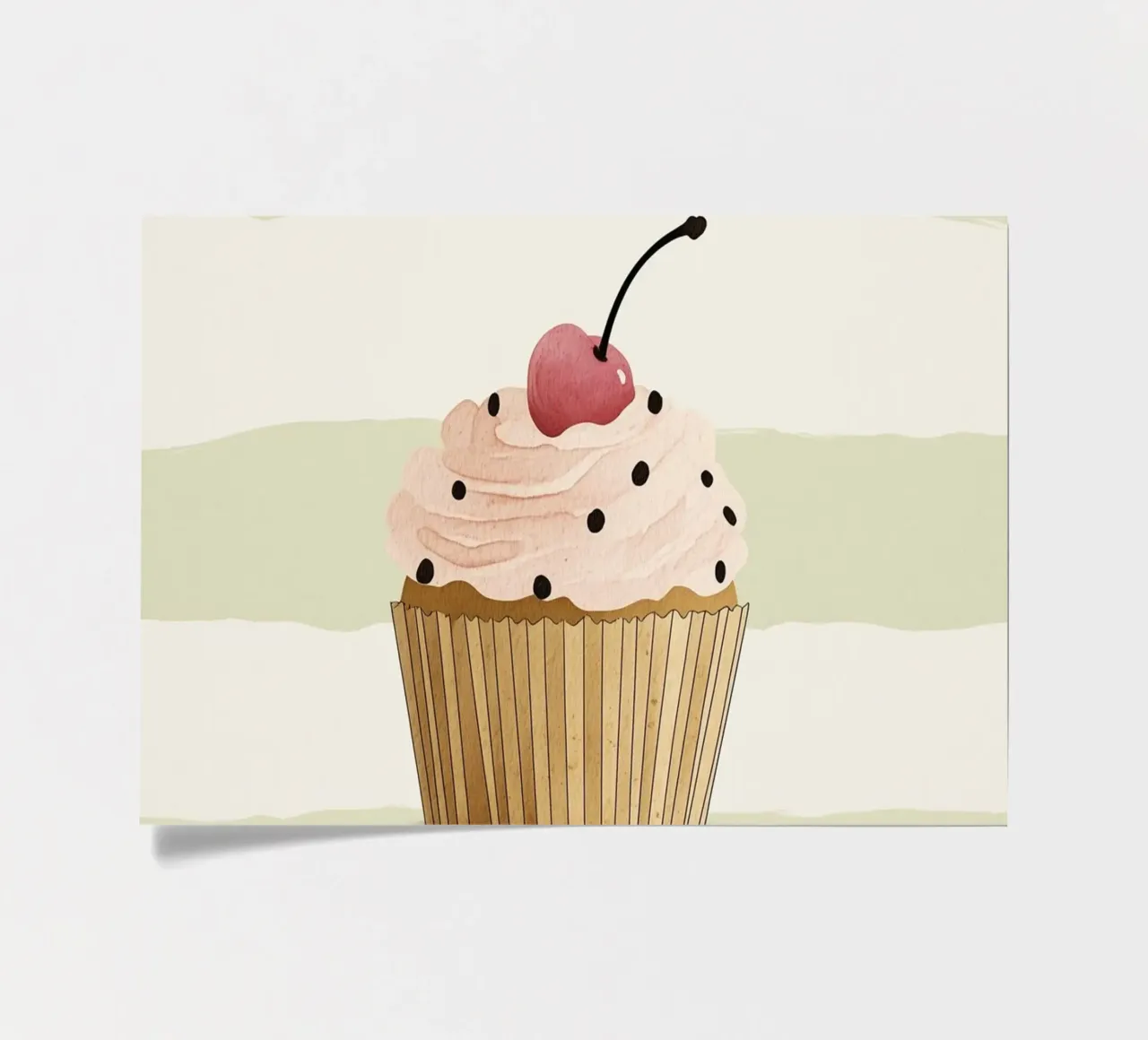 Cupcake sticker sheet by Little Art Lab