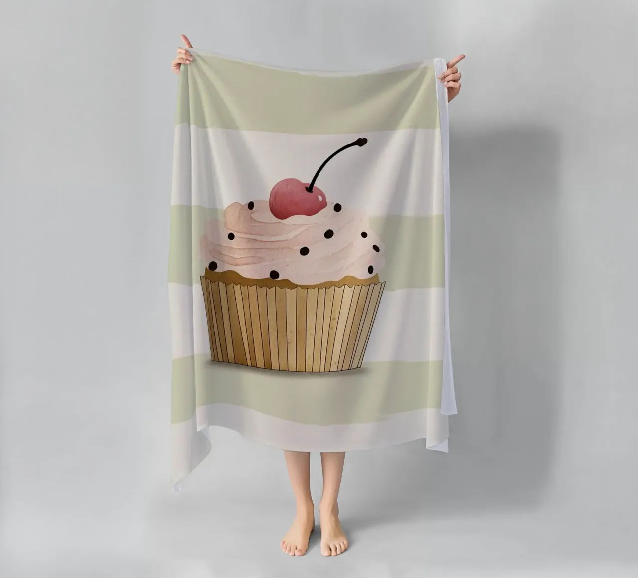 Cupcake telo mare da Little Art Lab