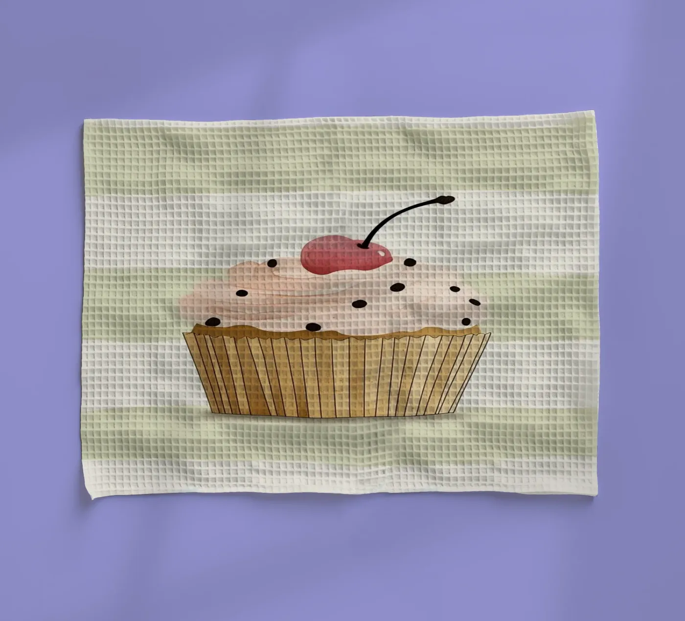 Cupcake Geschirrtuch von Little Art Lab