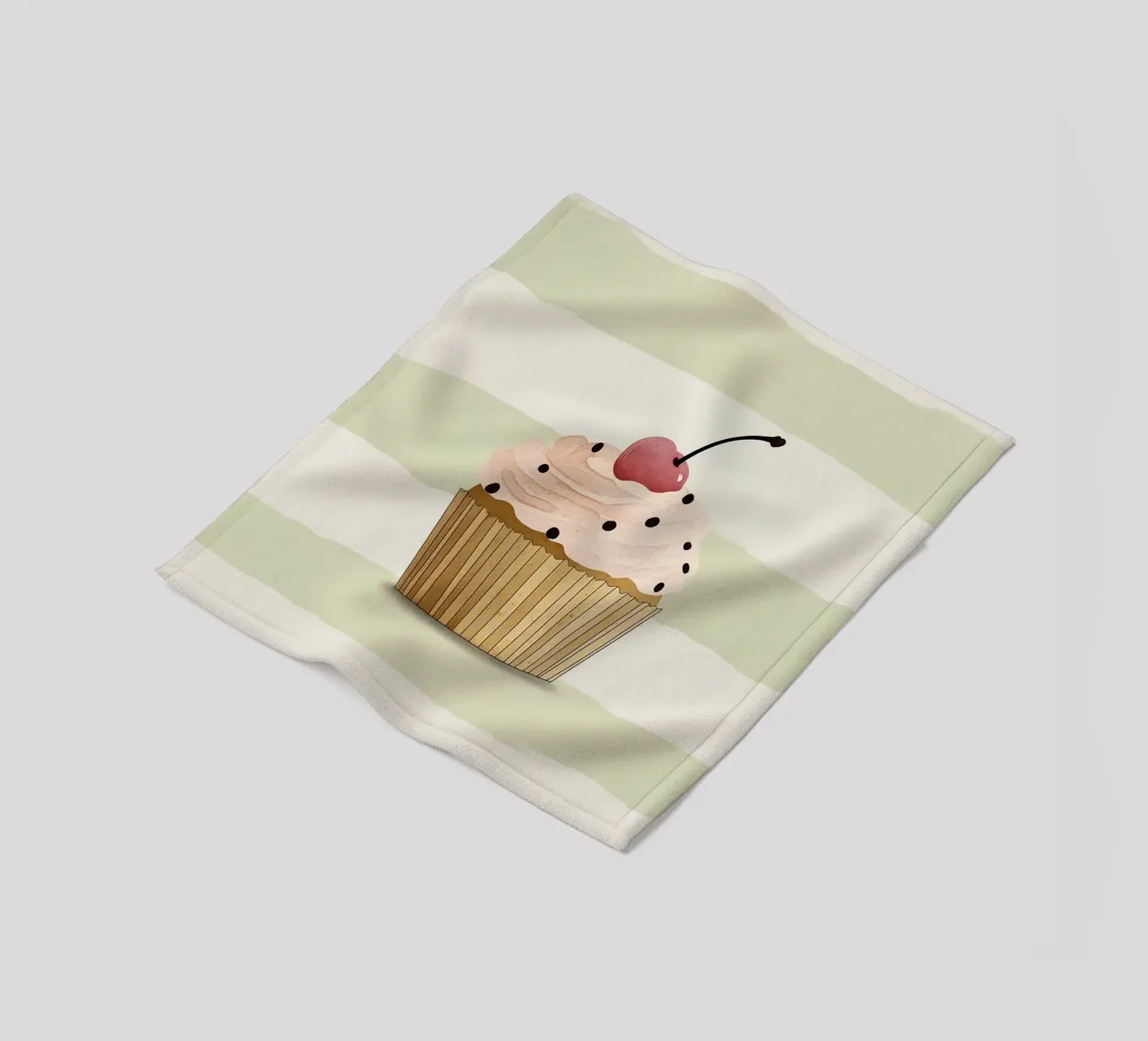 Cupcake Fleecedecke von Little Art Lab