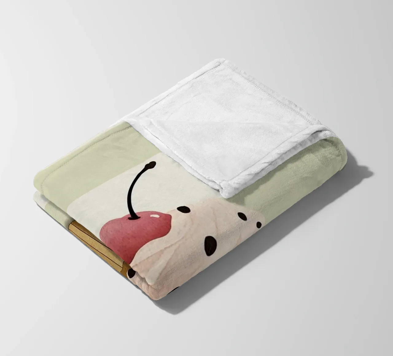 Cupcake Fleecedecke von Little Art Lab