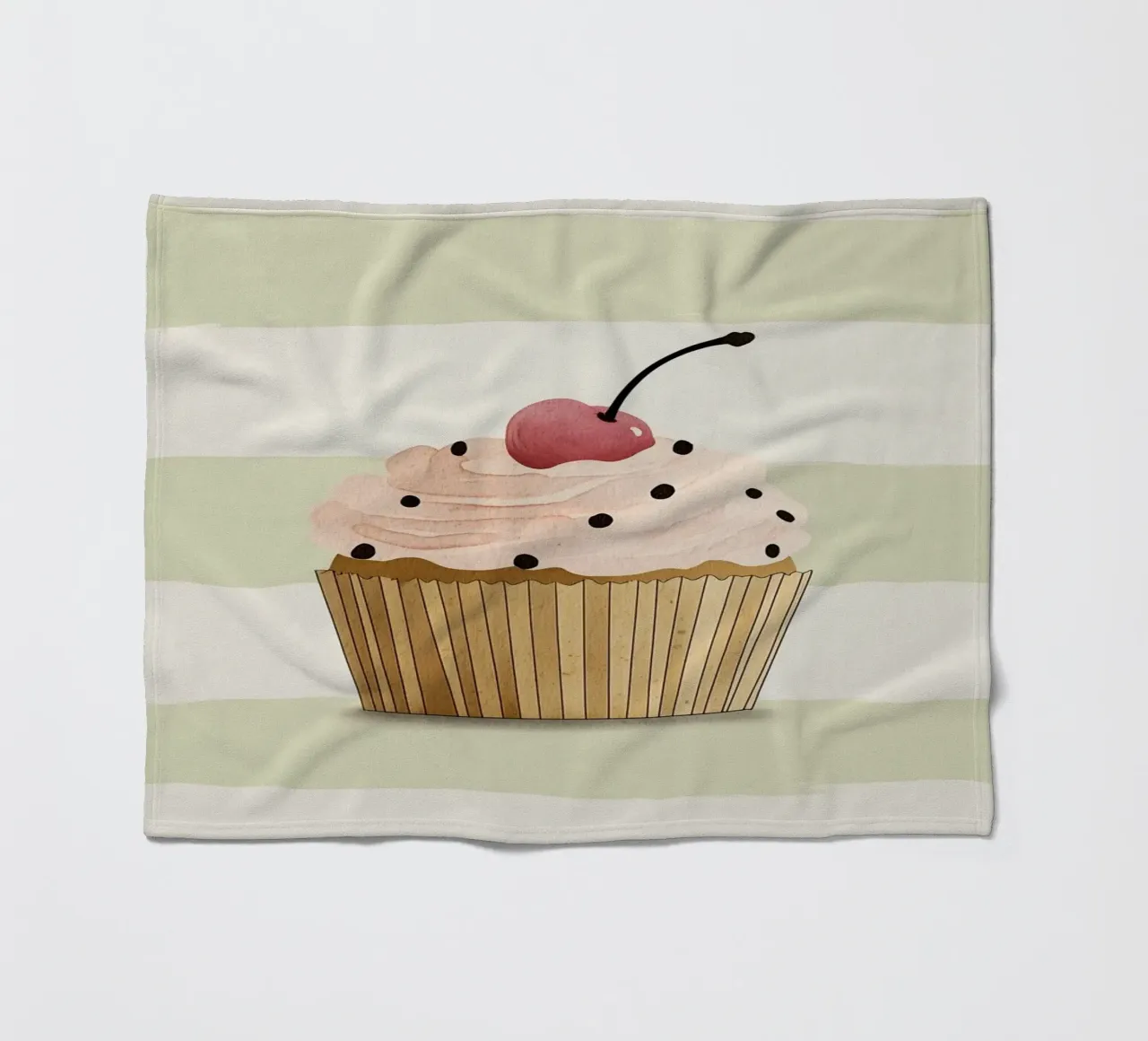Cupcake Fleecedecke von Little Art Lab