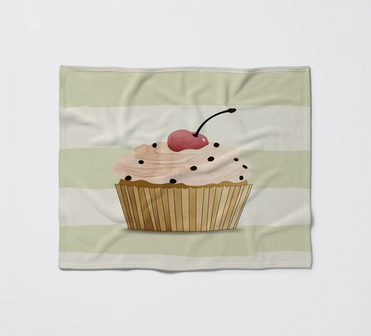 Cupcake Fleecedecke von Little Art Lab