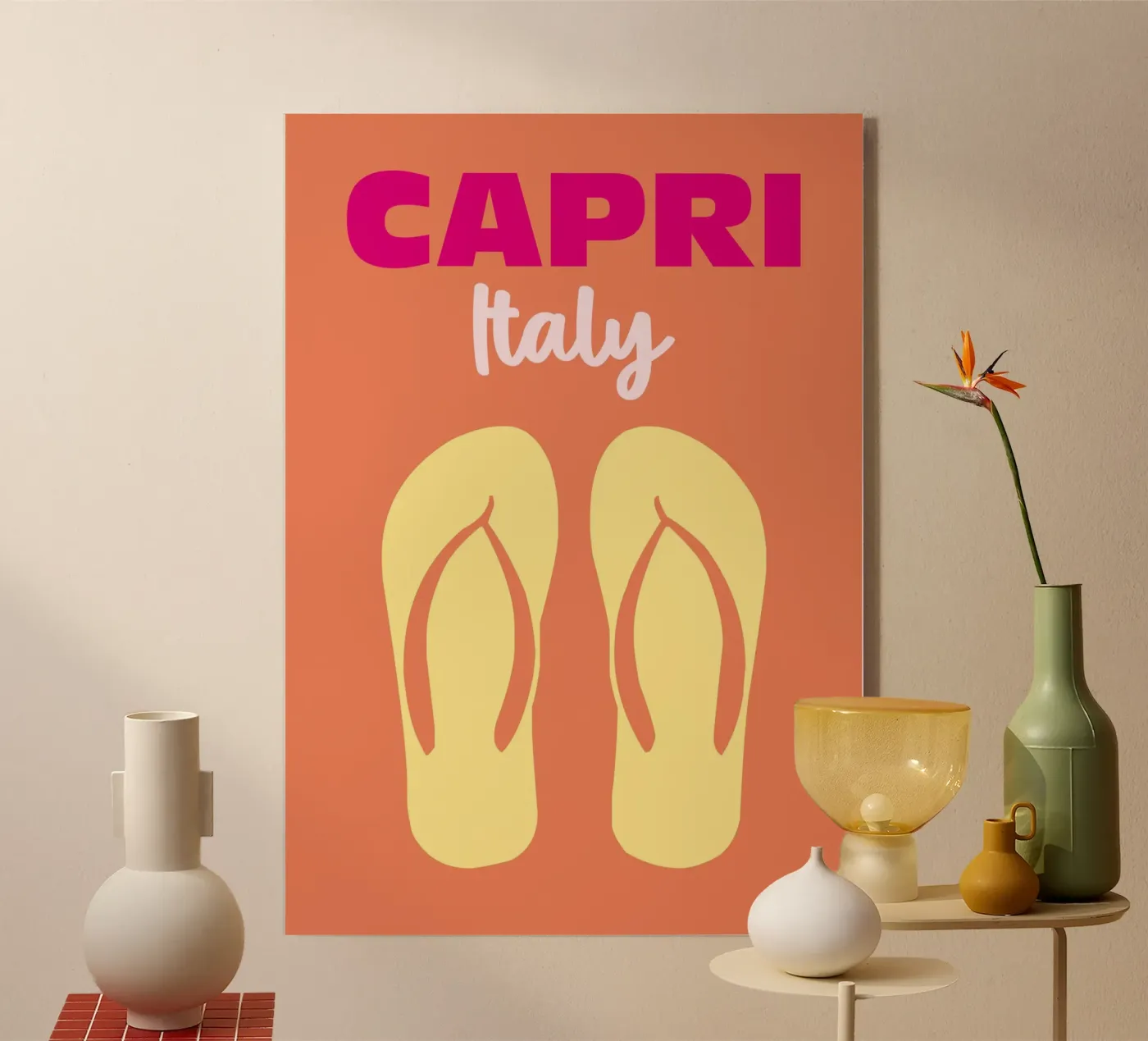Capri, Italy plexiglass da Colorful Homes
