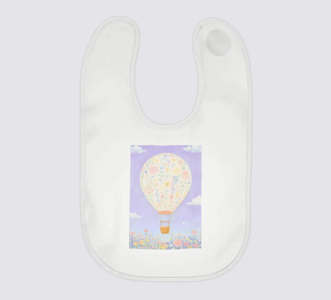 Hot air balloon Babylätzchen von Little Art Lab