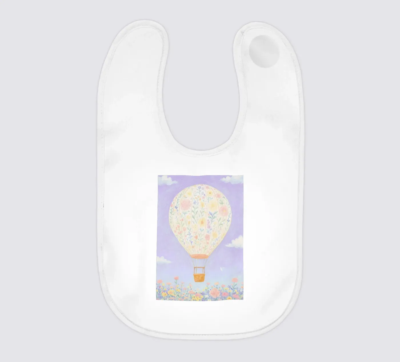 Hot air balloon Babylätzchen von Little Art Lab