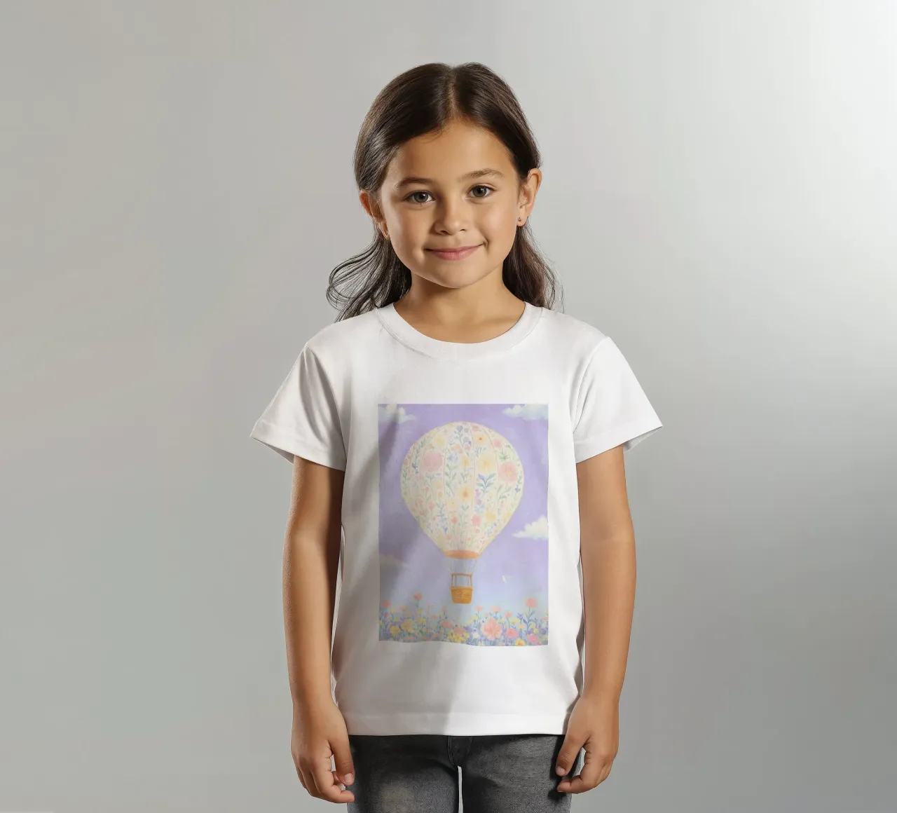 Mongolfiera t-shirt bambini da Little Art Lab