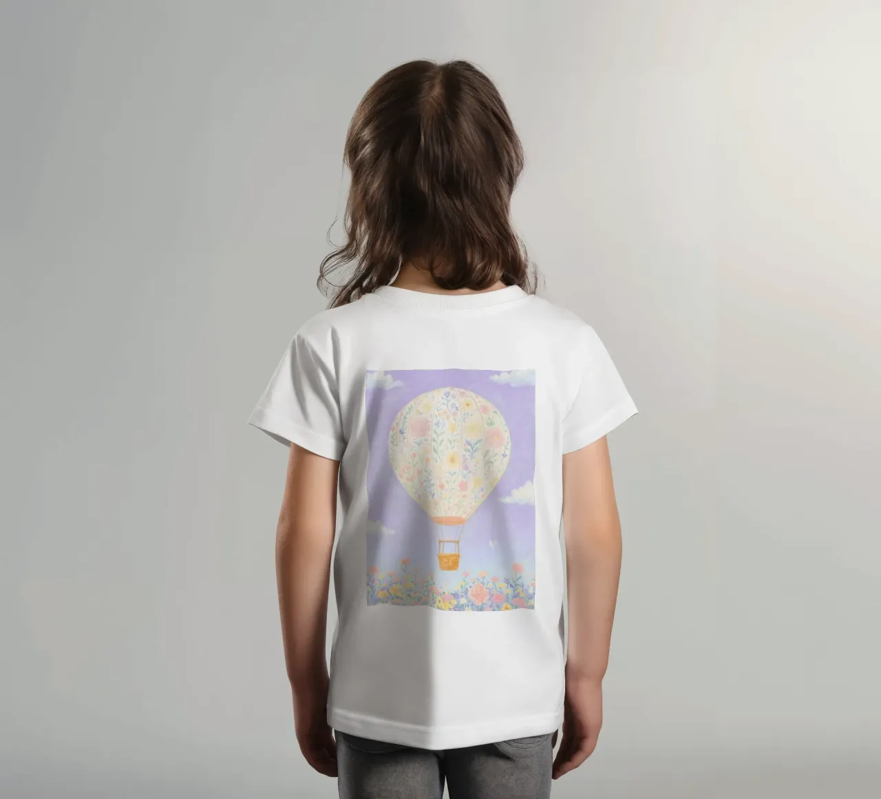 Mongolfiera t-shirt bambini da Little Art Lab
