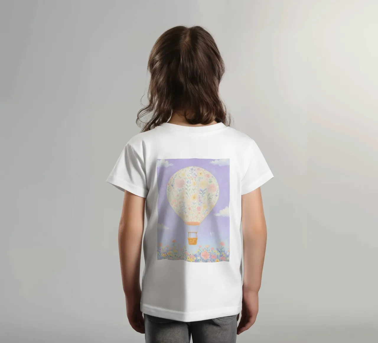 Mongolfiera t-shirt bambini da Little Art Lab