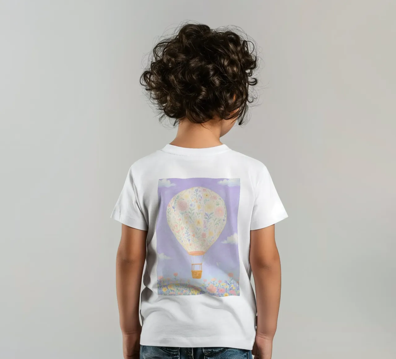 Mongolfiera t-shirt bambini da Little Art Lab