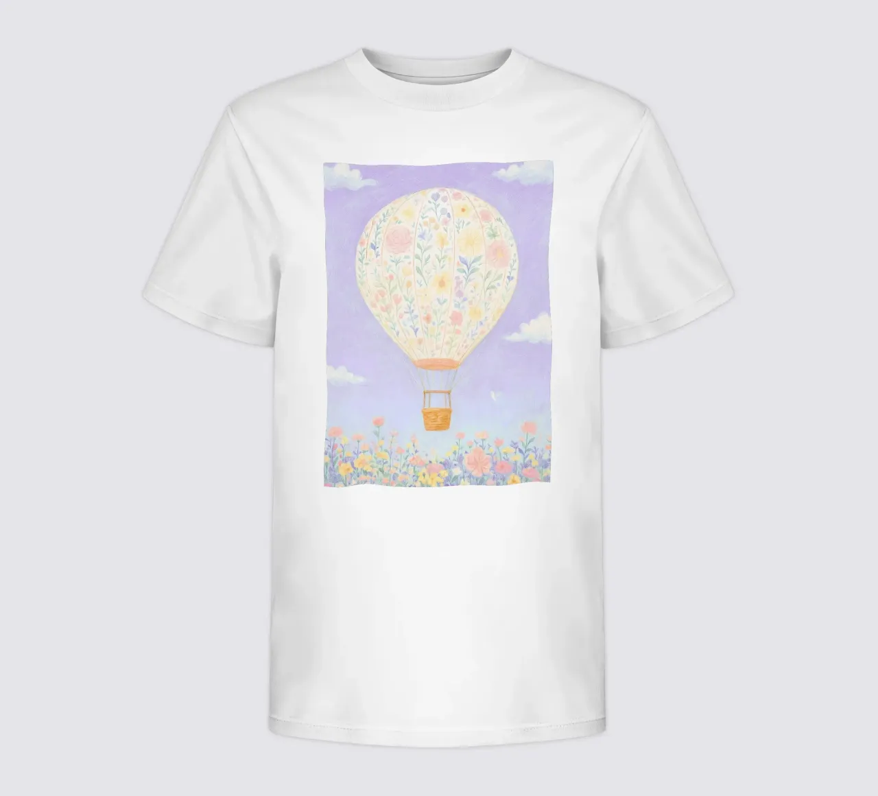 Mongolfiera t-shirt bambini da Little Art Lab