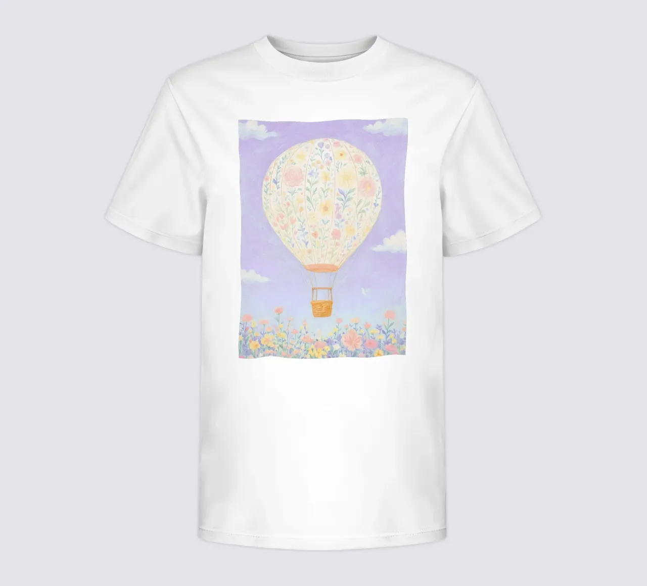 Mongolfiera t-shirt bambini da Little Art Lab