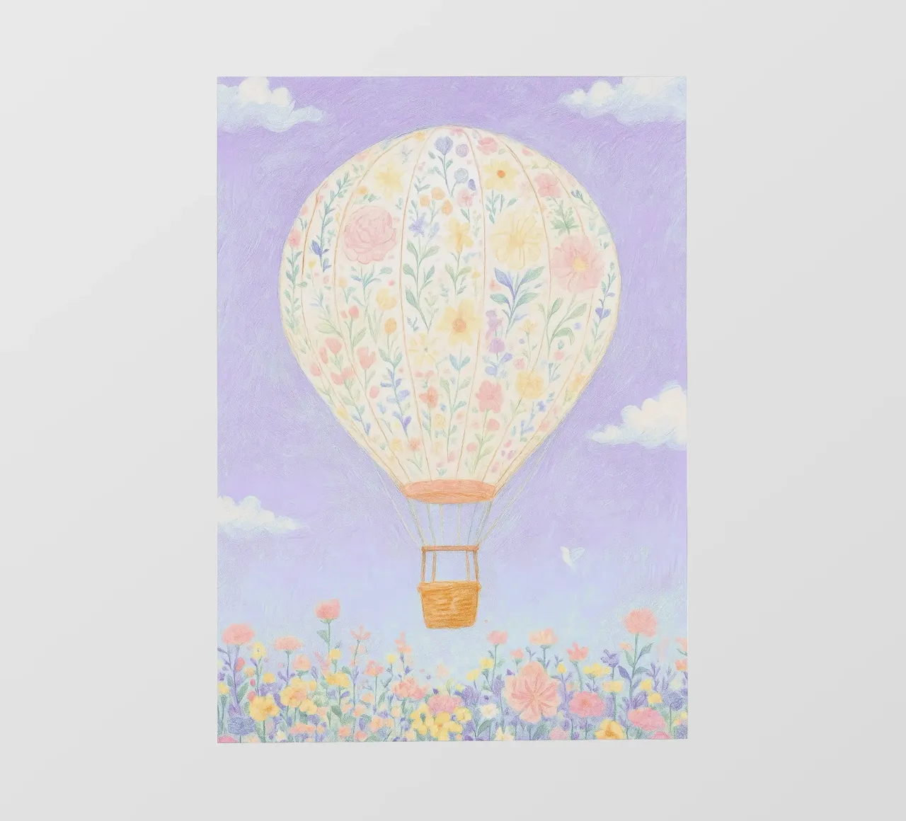 Mongolfiera pellicola backlit da Little Art Lab