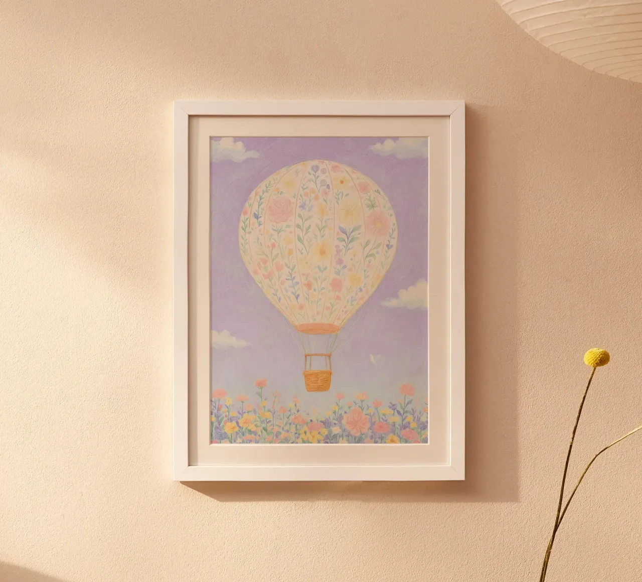 Mongolfiera poster da Little Art Lab