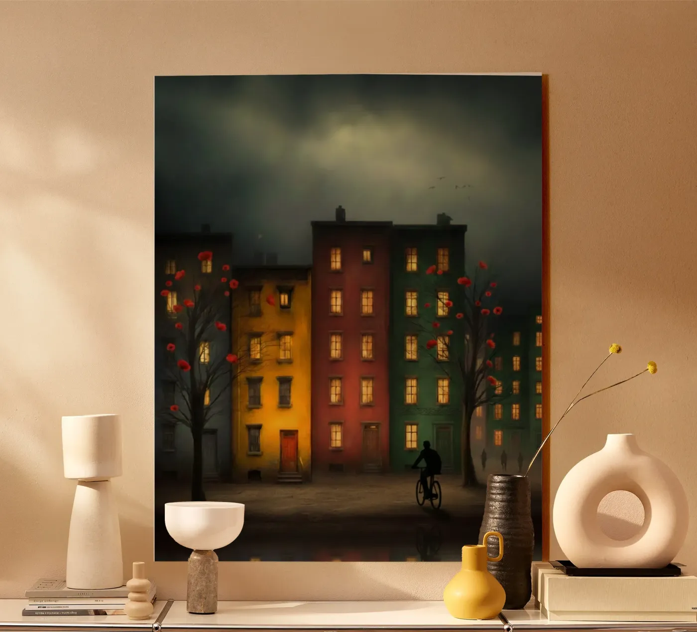 Villes désolées plexiglas de vincenzomarzocchiartist