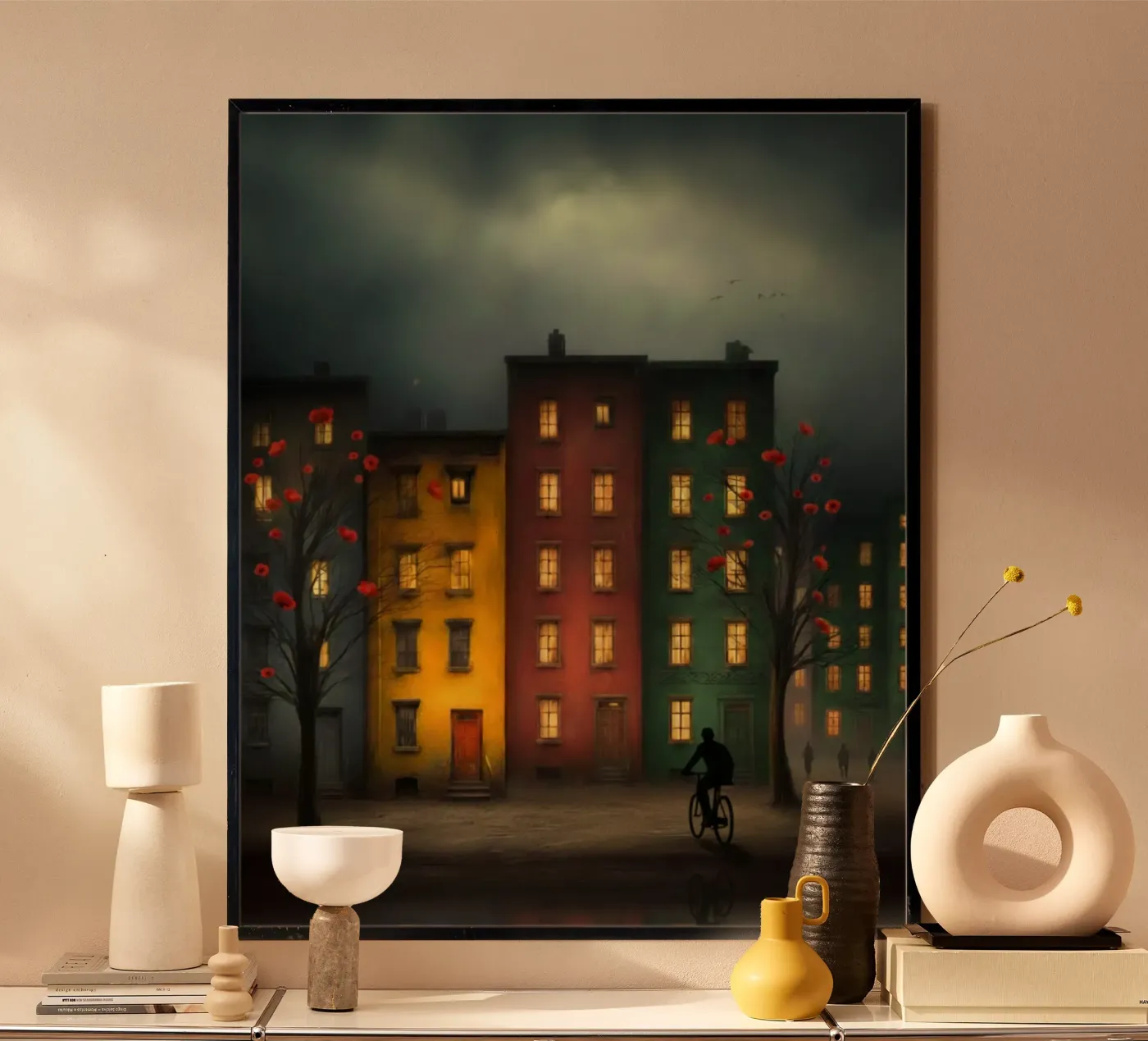 Desolate Cities poster van vincenzomarzocchiartist