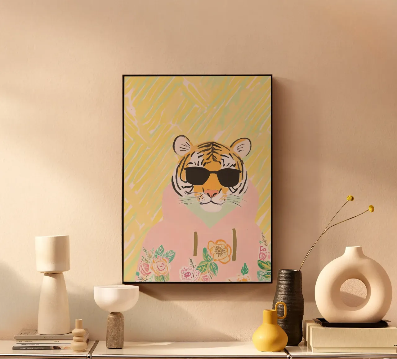 Mode Tijger acryl van Little Art Lab