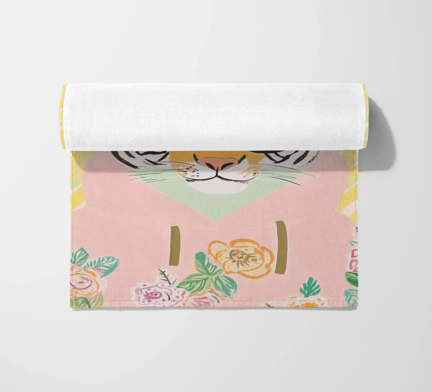 Fashion Tiger Strandtuch von Little Art Lab