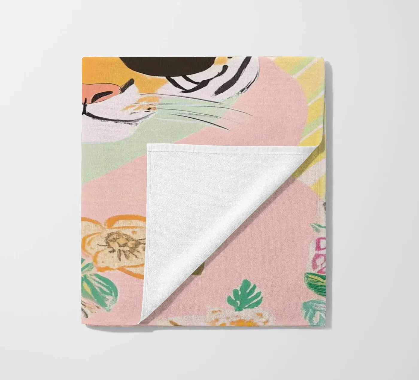 Fashion Tiger Strandtuch von Little Art Lab
