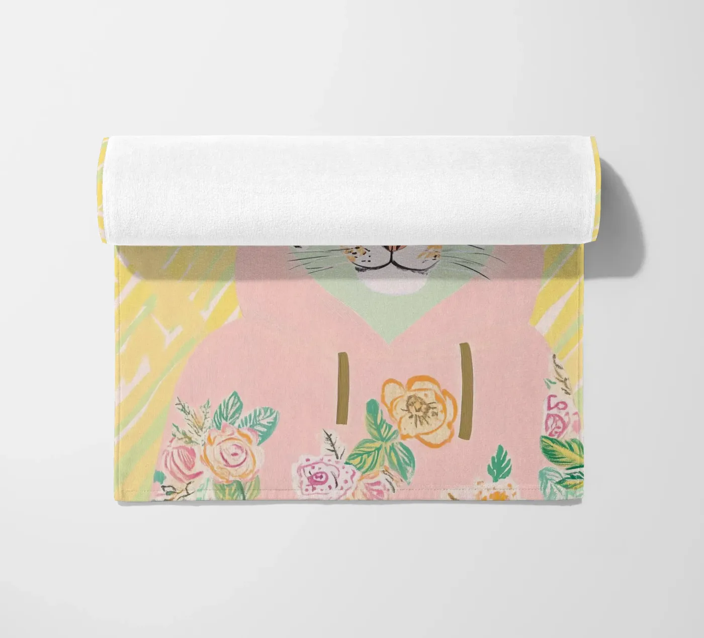 Fashion Tiger Strandtuch von Little Art Lab