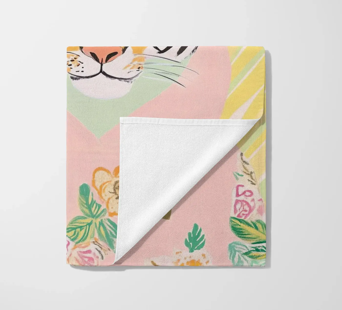 Fashion Tiger Strandtuch von Little Art Lab