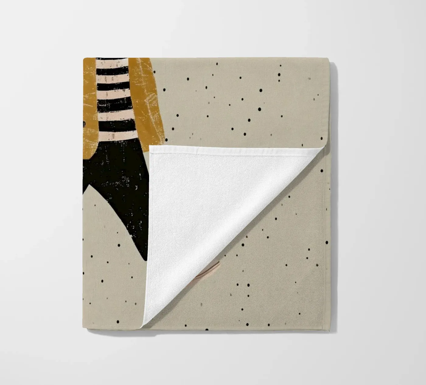 Zebra walking telo mare da Little Art Lab