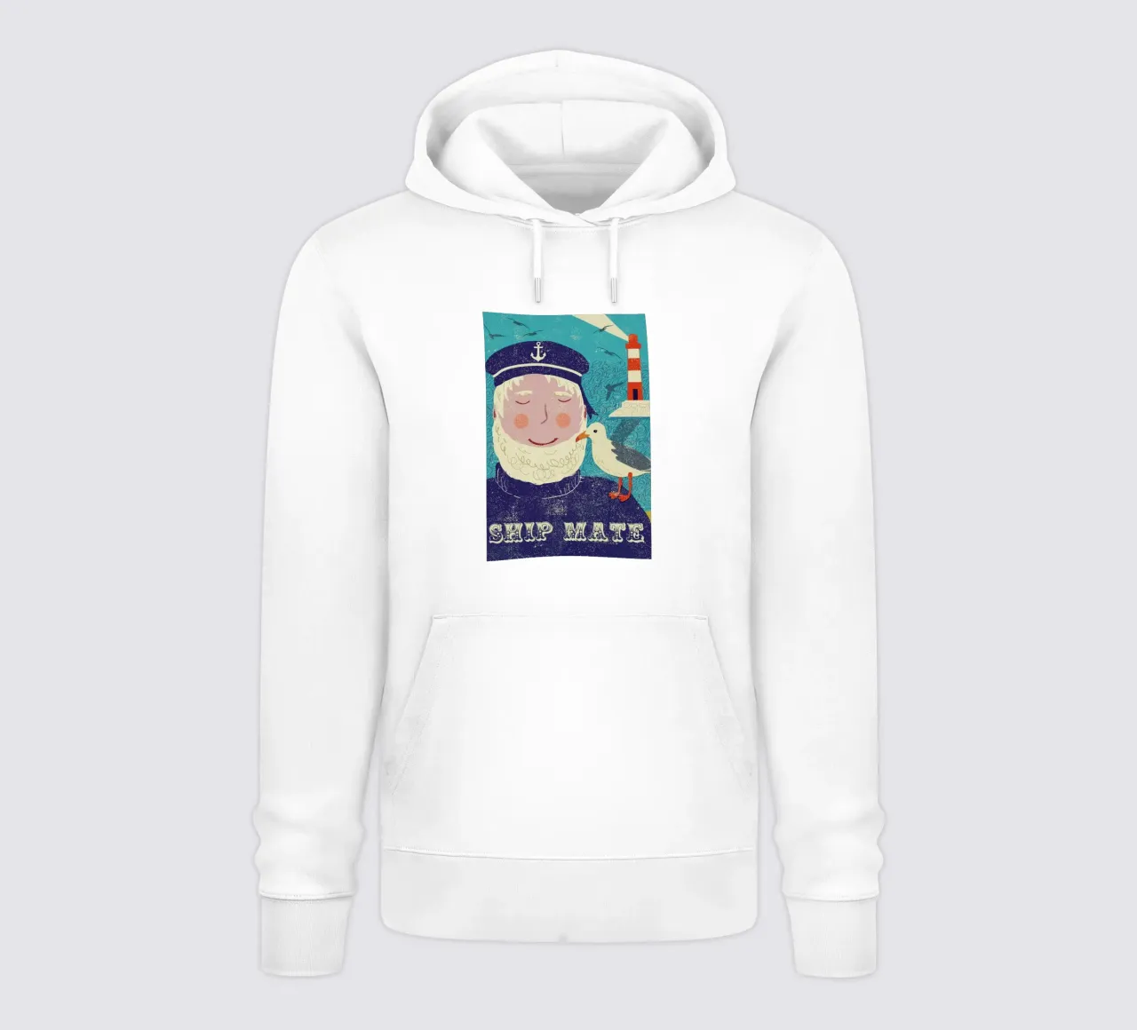 Ship Mate felpa con cappuccio da Rocket68
