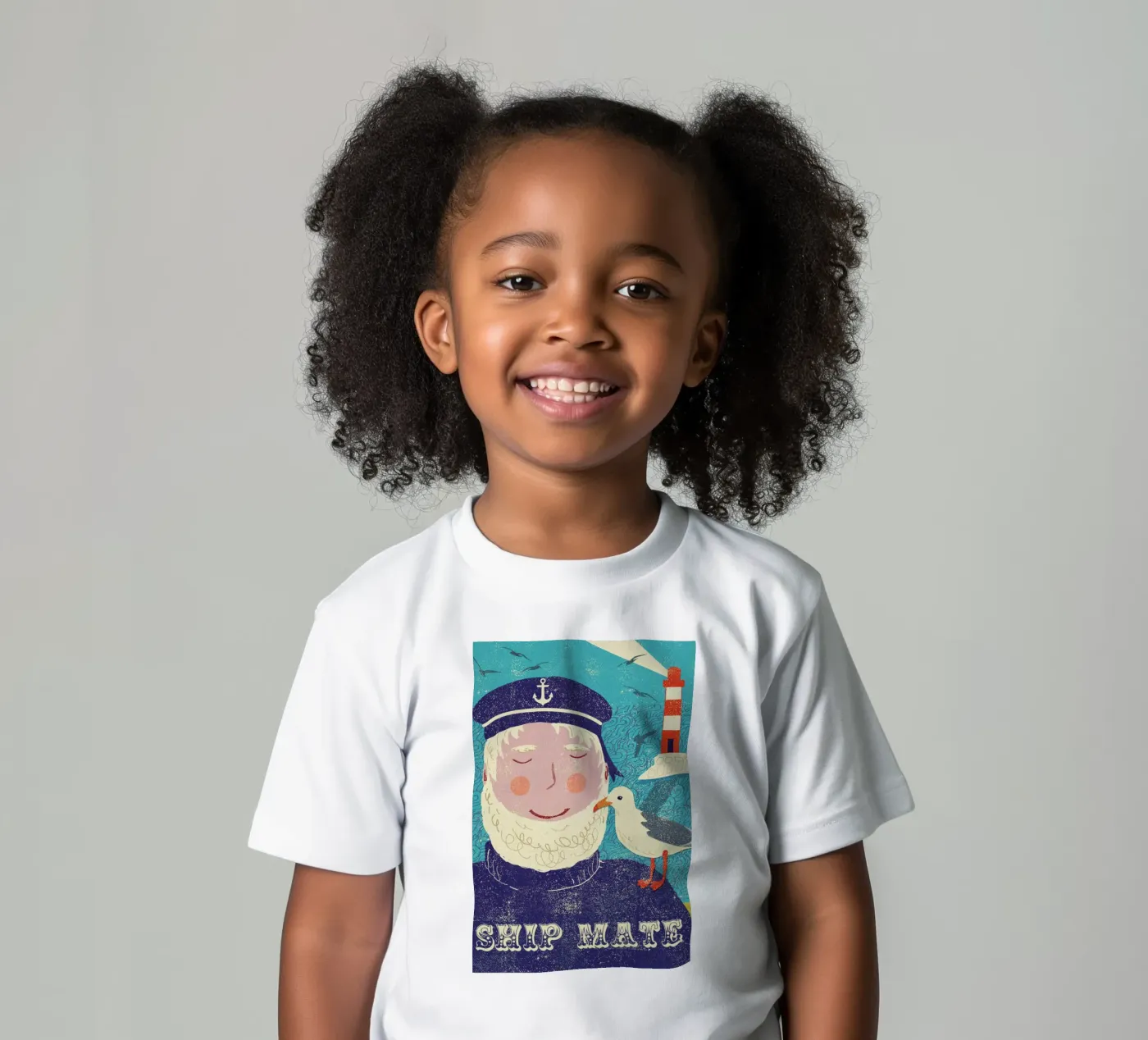 Ship Mate t-shirt bambini da Rocket68