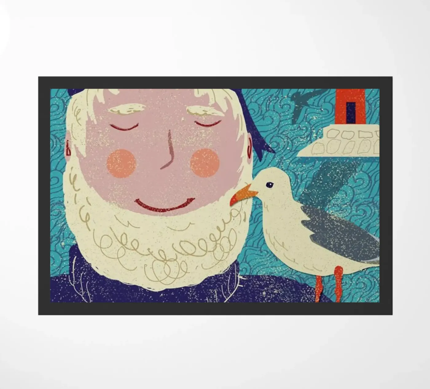 Ship Mate Fußmatte von Rocket68