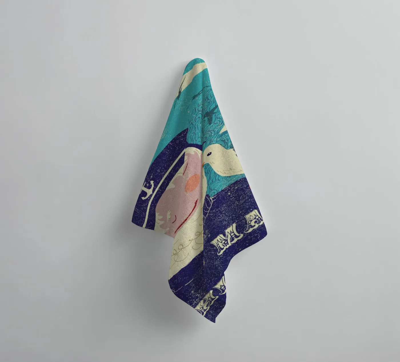 Ship Mate badhanddoek van Rocket68