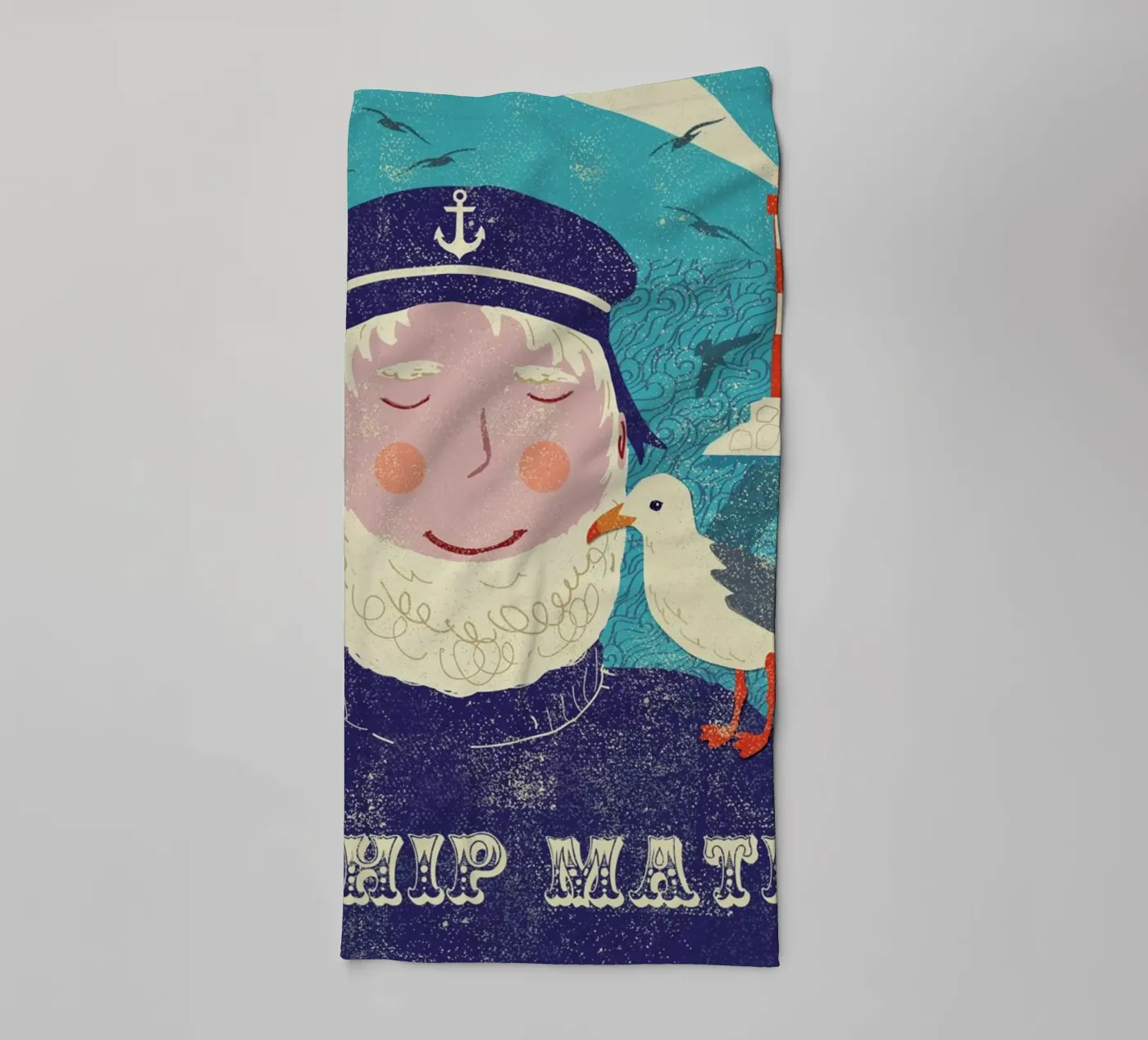 Ship Mate badhanddoek van Rocket68