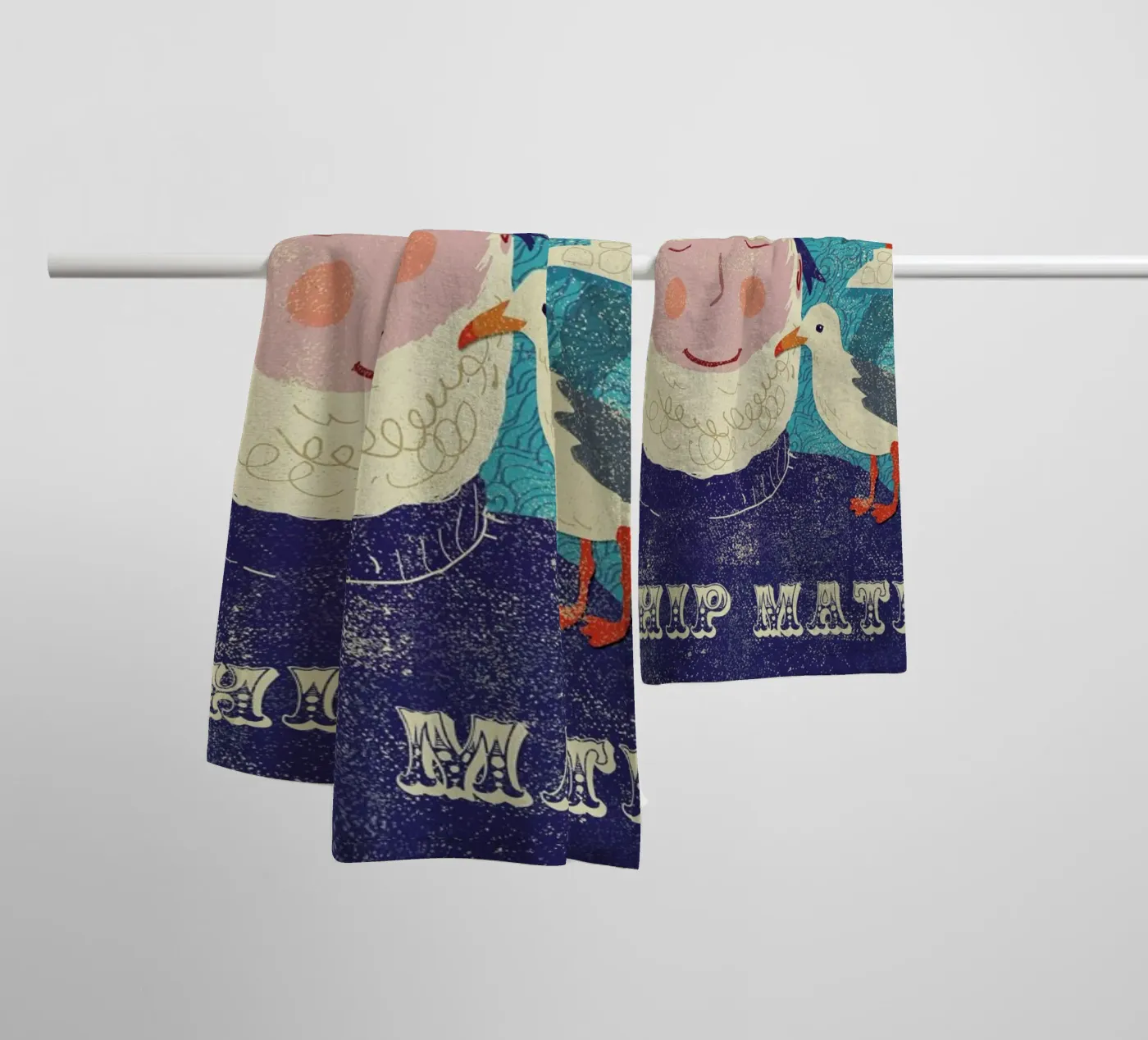 Ship Mate badhanddoek van Rocket68