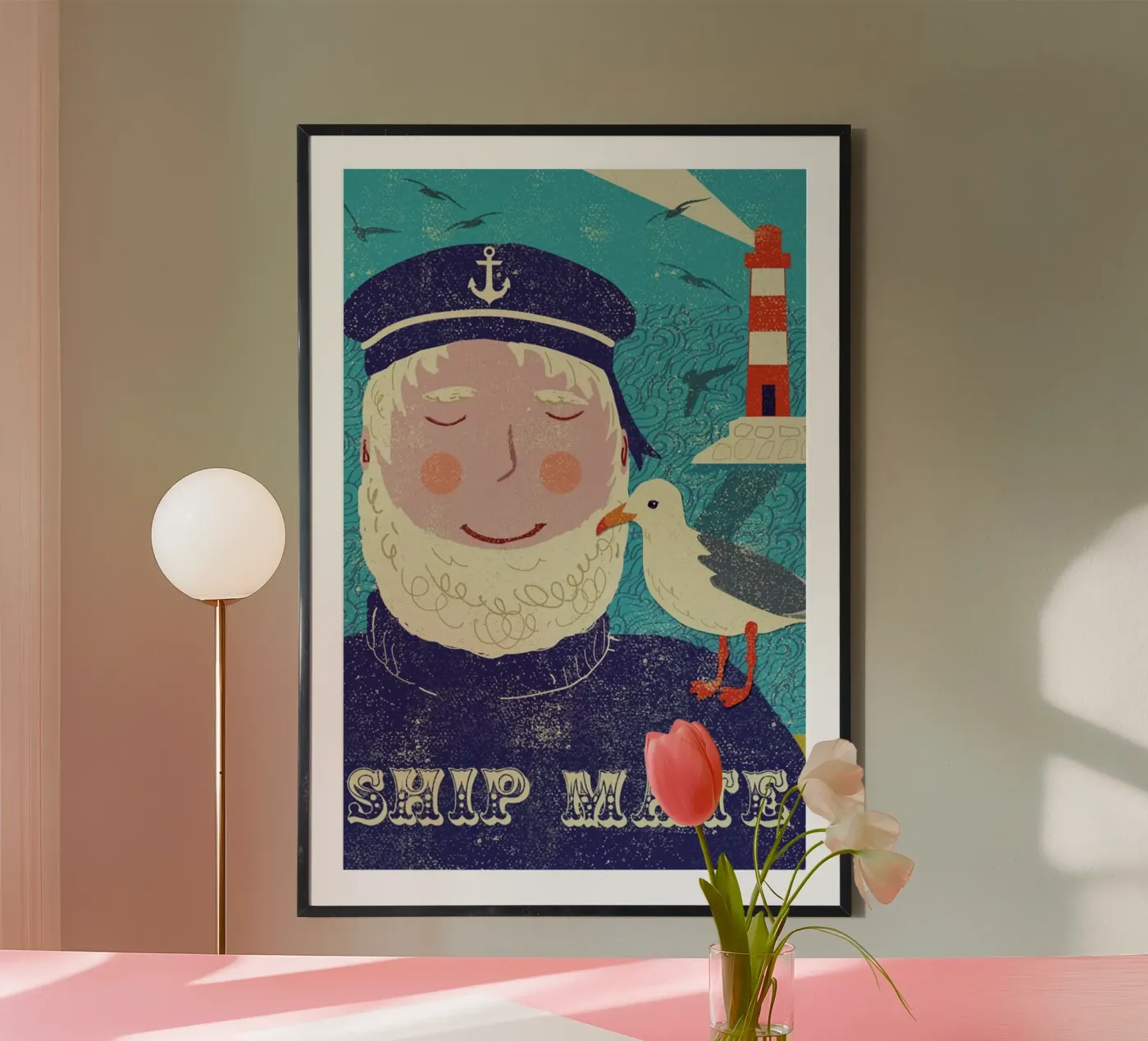 Ship Mate Poster von Rocket68
