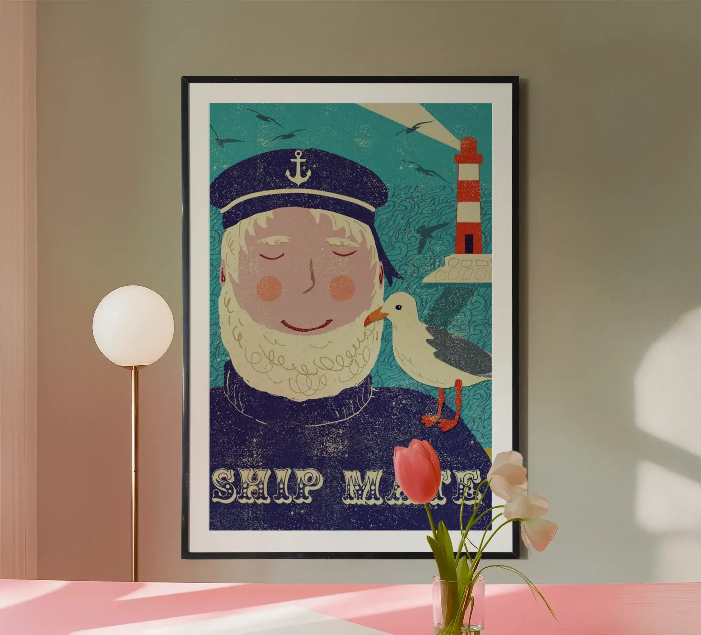 Ship Mate poster de Rocket68