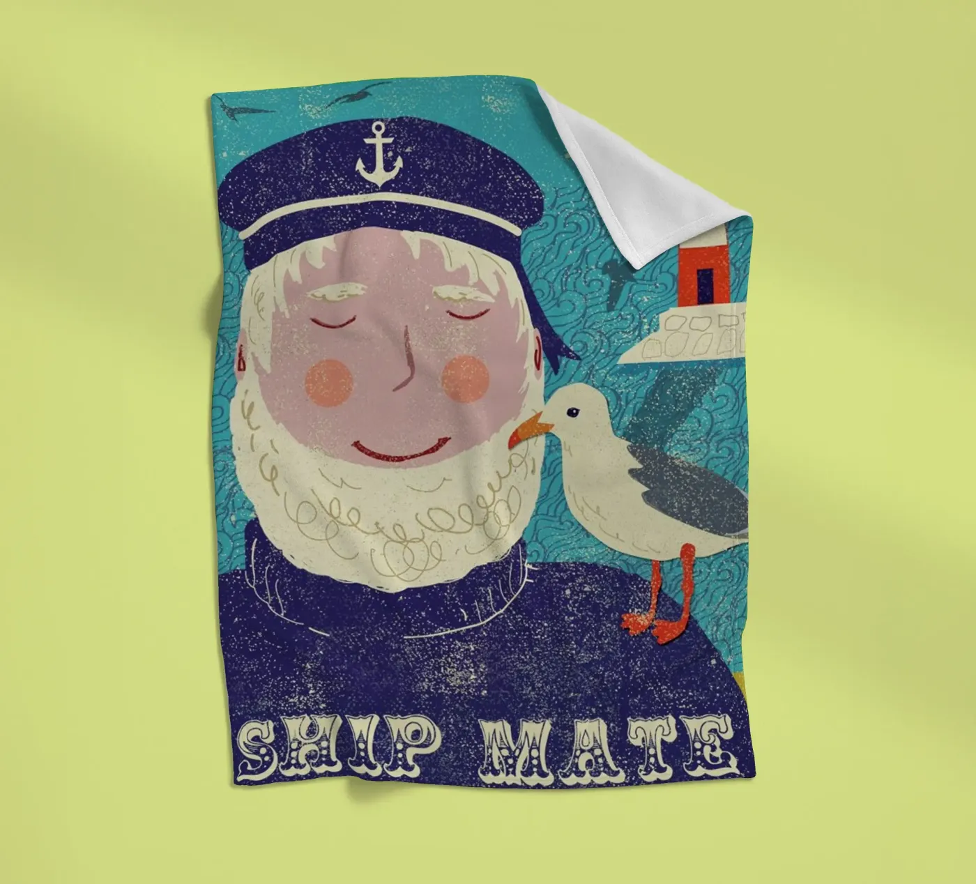 Ship Mate fleecedeken van Rocket68