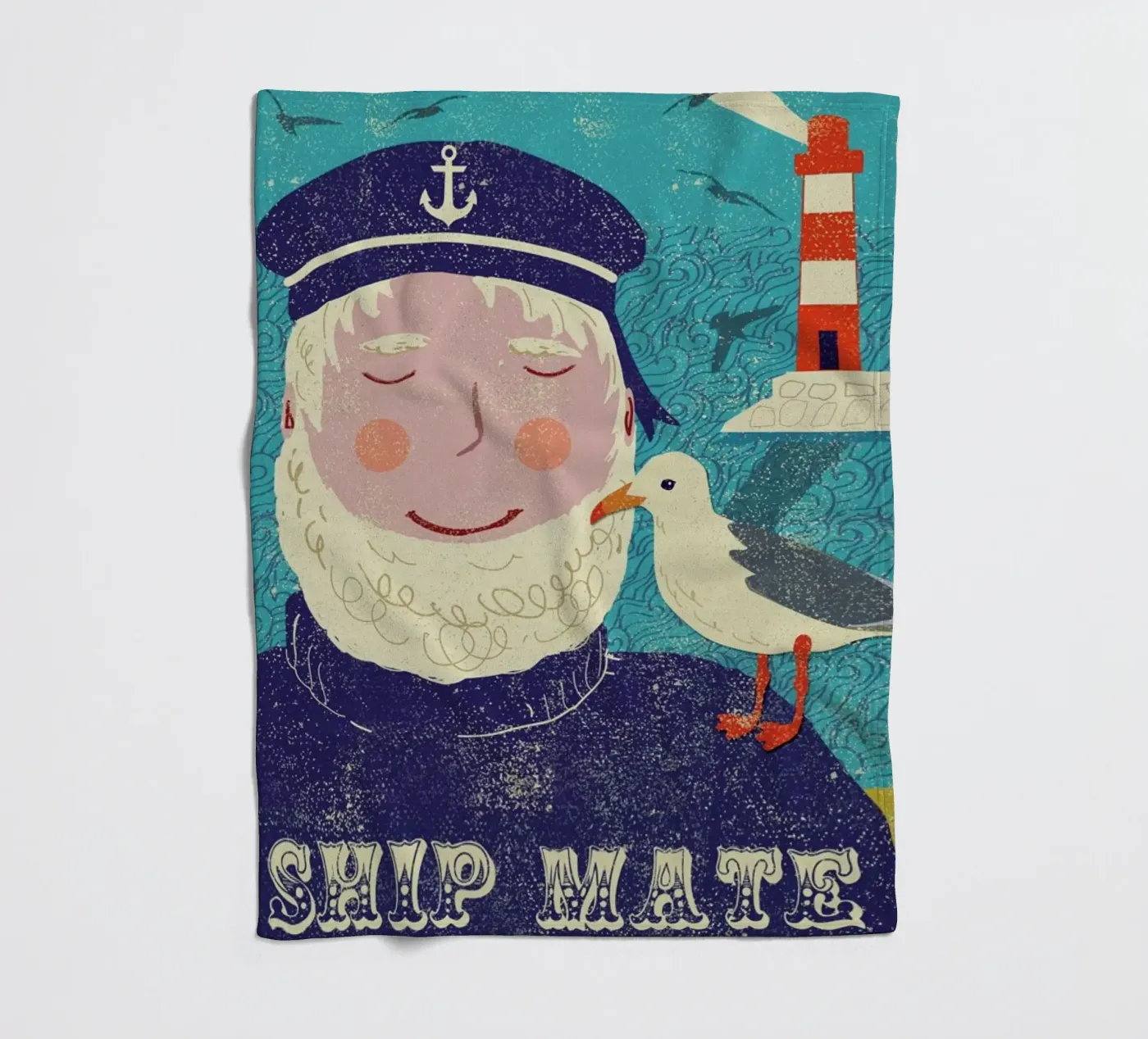 Ship Mate fleecedeken van Rocket68