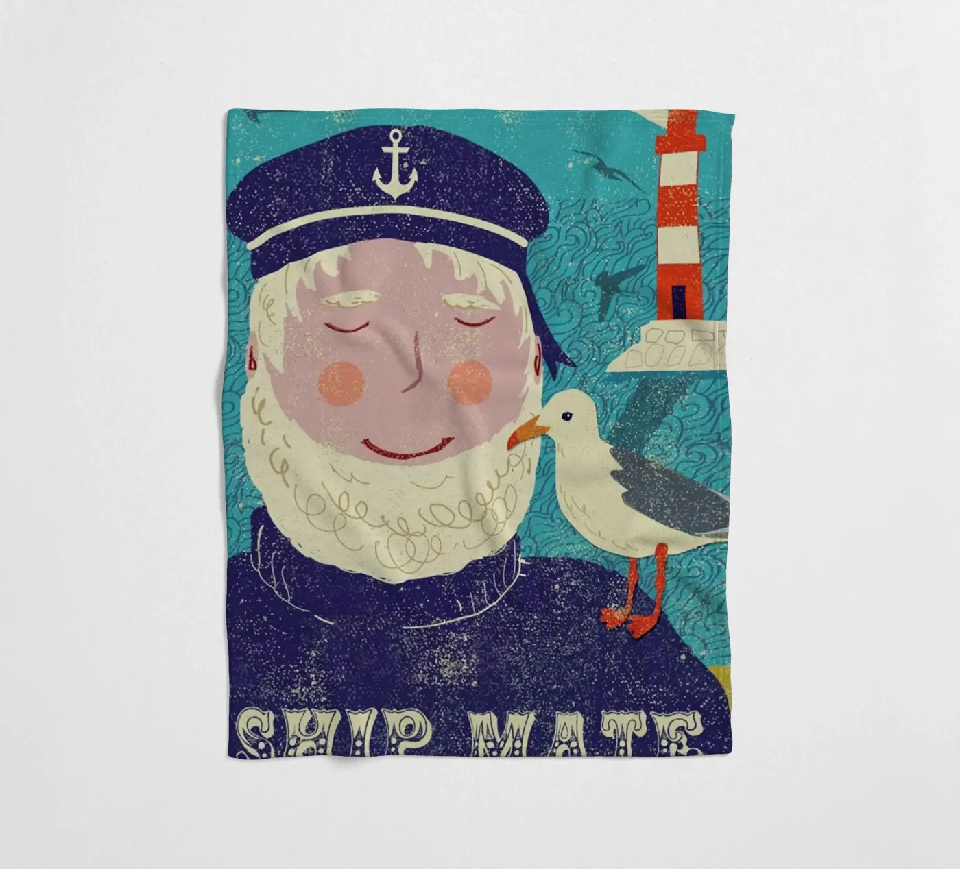 Ship Mate fleecedeken van Rocket68